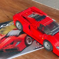 LEGO Enzo Ferrari 1 17 8652 The Brick Zone Maleny